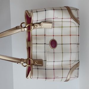 Coach Tattersall Shoulder Bag